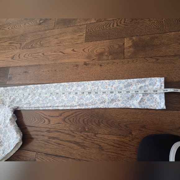 Rylee + Cru Blue and White Floral 2pc Bikini Girls Size 16 - Picture 7 of 9